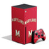 University of Maryland Collegiate Text Red Xbox Series X Skins